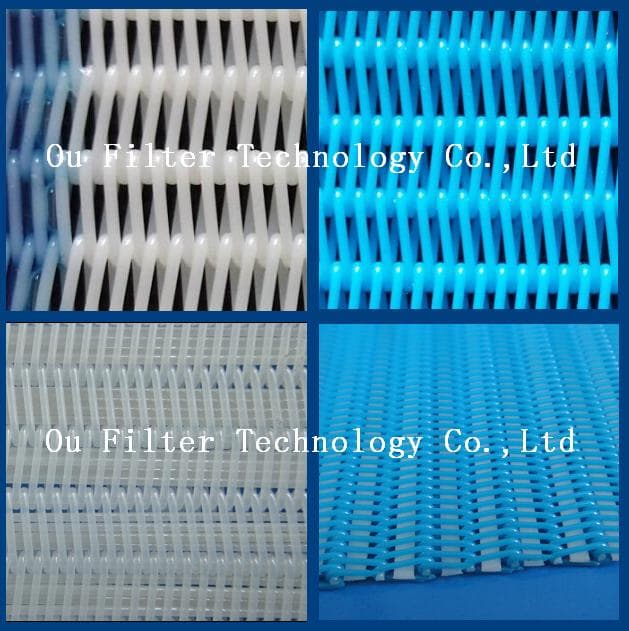Polyester Spiral fabric for Solids Dewatering_ Wastewater Treatment